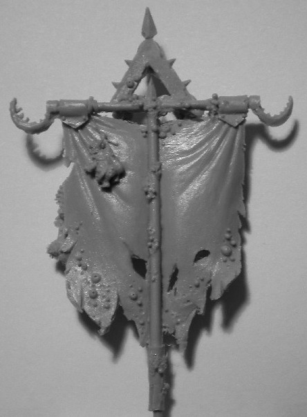 Forge World Death Guard Dreadnought banner back