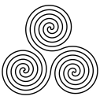 triple spiral